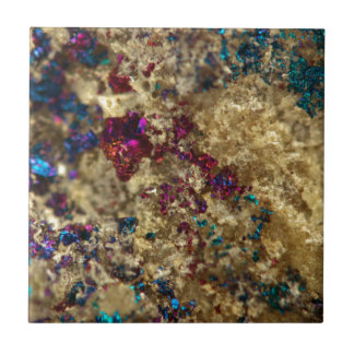 Carreau Quartz luisant d'huile d'or