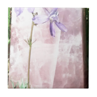 Carreau quartz rose violet