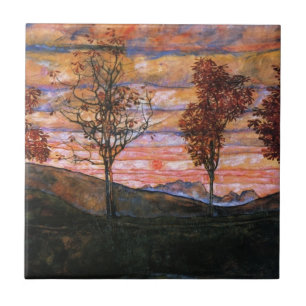 Carreau Quatre arbres