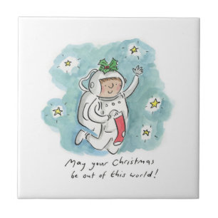 Carreau Que votre Noël soit hors de ce monde