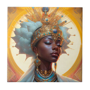 Carreau Queen Goddess Imaginaire Art