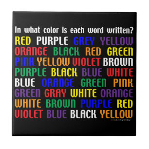 Carreau Quelle est ma couleur ?