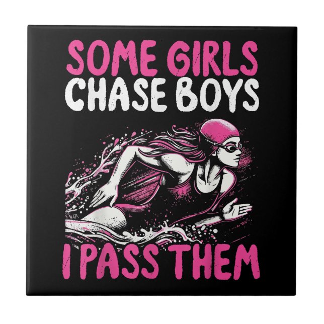 Carreau Quelques Filles Pourchassent Les Garçons Je Les Pa (Devant)