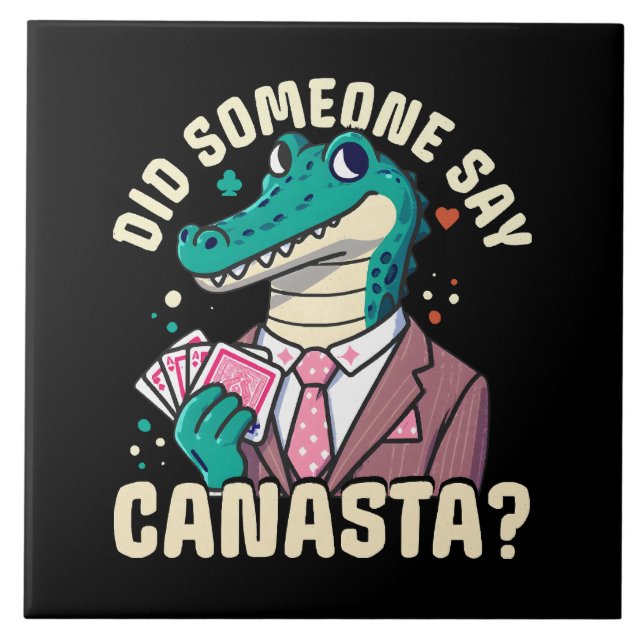 Carreau Quelqu'Un A Dit Canasta (Devant)