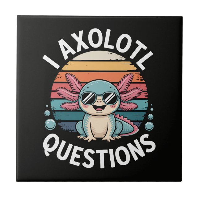 Carreau Questions sur l'Axolotl (Devant)
