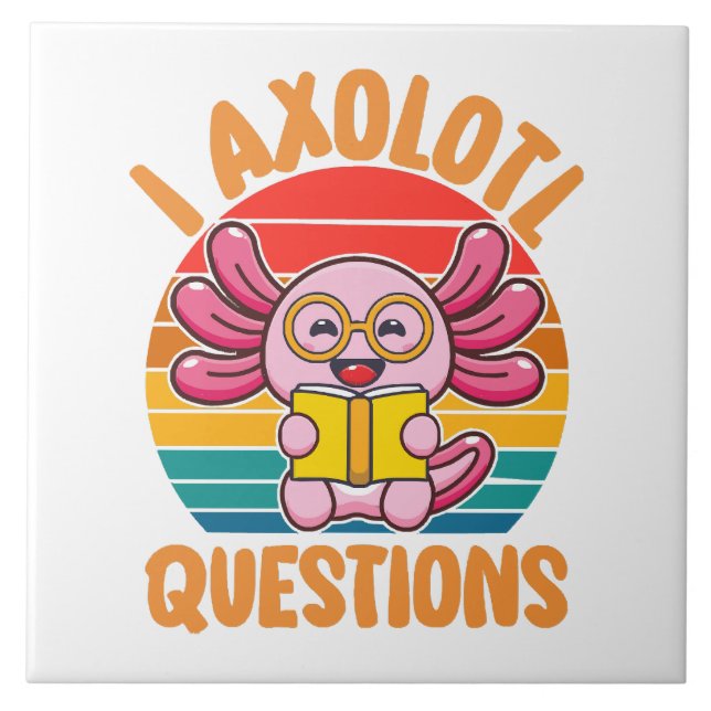 Carreau Questions sur les axolotls (Devant)