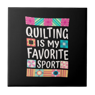 Carreau Quilting est mon sport préféré  Amateurs de coutur