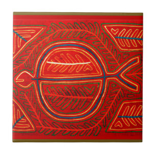 Carreau Raie Mola de Kuna