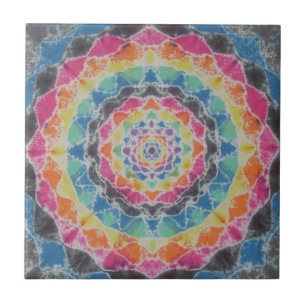 Carreau Rainbow Mandala Tie Dye PhatDyes