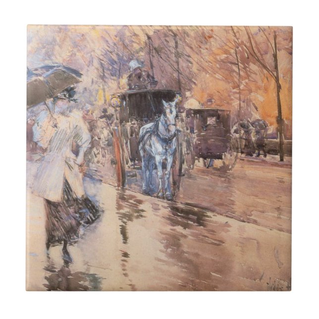 Carreau Rainy Day sur Fifth Avenue (New York City) (Devant)