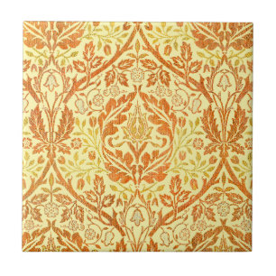 Carreau Rameau d'or floral artistique de William Morris