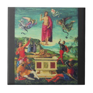 Carreau Raphael Résurrection de Jésus-Christ Art
