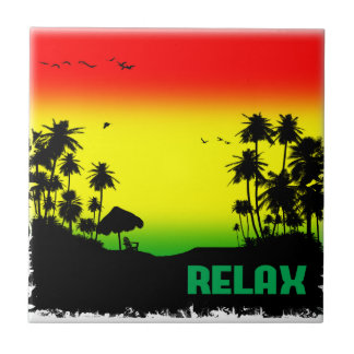 Carreau rasta de relaxation