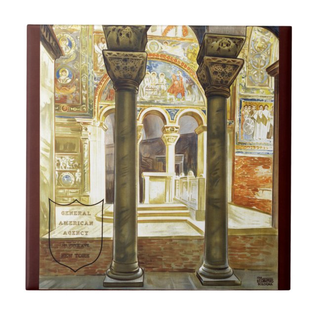 Carreau Ravenne, Italie (Devant)