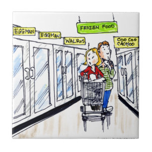 Carreau Rayon des Aliments Surgelés du Morse Funèbre