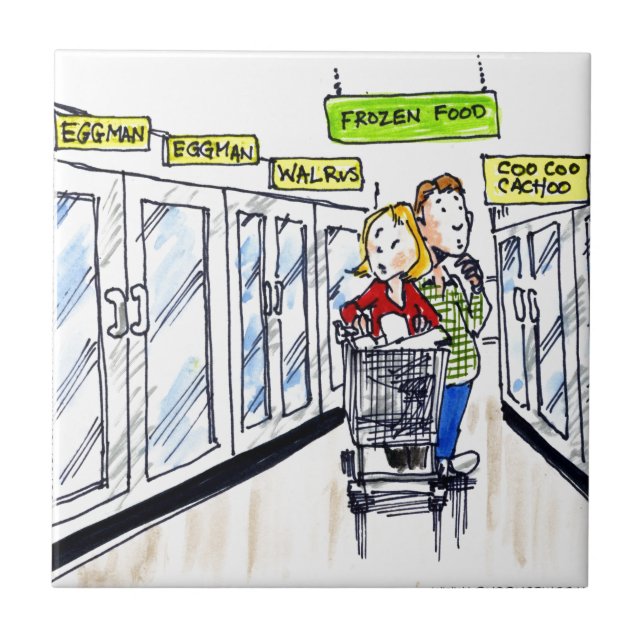 Carreau Rayon des Aliments Surgelés du Morse Funèbre (Devant)