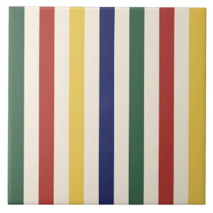 Carreau Rayures verticales colorées
