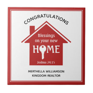 Carreau Realtor personnalisé au client Nouvelle maison