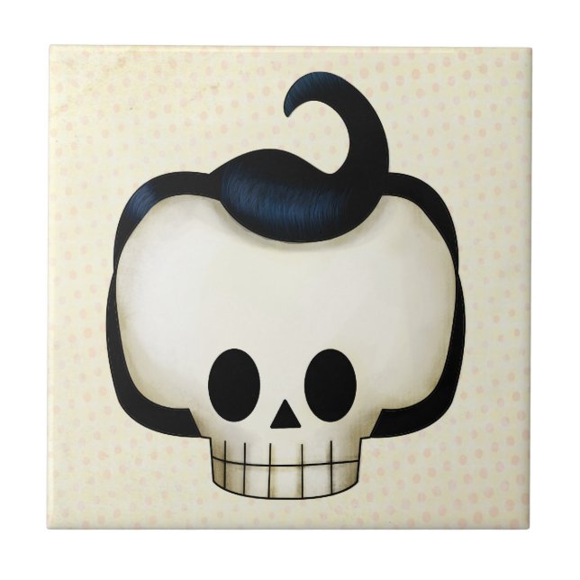 Carreau Rebel Skull (Devant)