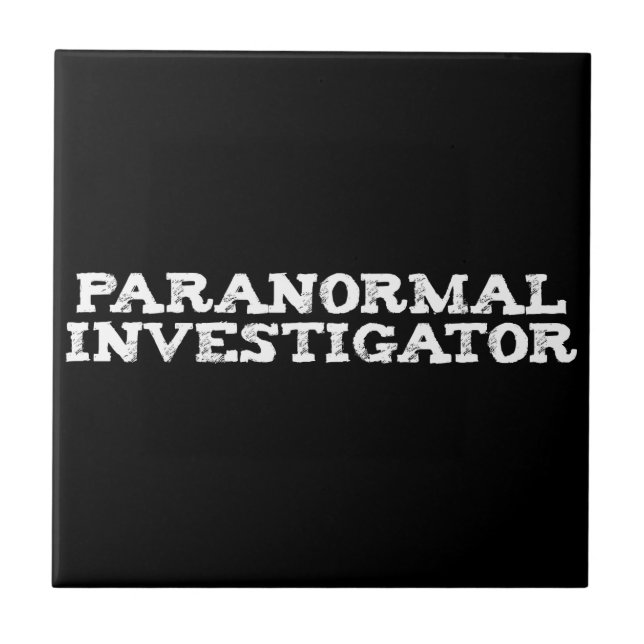 Carreau Recherche paranormale Chasse aux fantômes (Devant)
