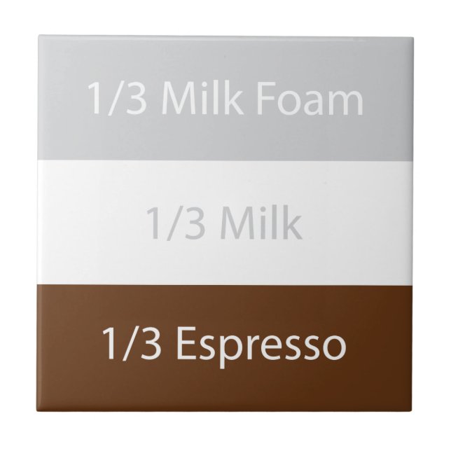 Carreau Recipe cappuccino | design (Devant)