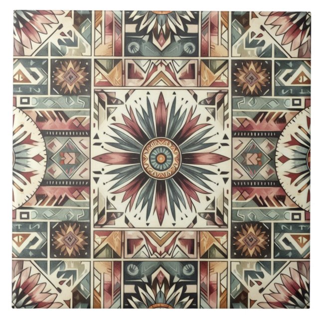 Carreau Récolte de tournesols (Devant)