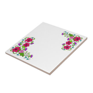 Carreau RÉCOMPENSE de tba - art populaire floral ukrainien