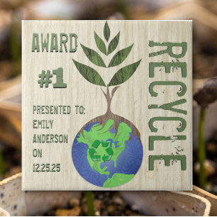 Carreau Recycle Award Pour Les Majeurs Forestiers De La Co