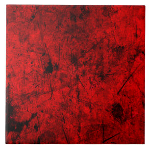 Carreau Red Black grunge art graphique numérique abstrait