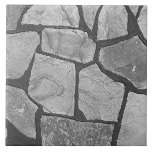 Carreau Regard de pavage en pierre gris décoratif