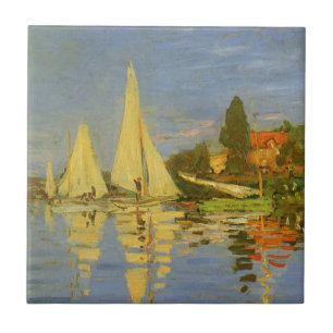 Carreau Régate à Argenteuil par Claude Monet