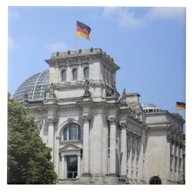 Carreau Reichstag, Berlin, Allemagne 2 (Devant)