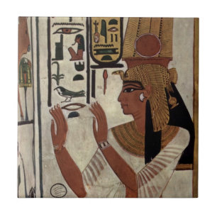 Carreau Reine égyptienne antique [Nefertari]
