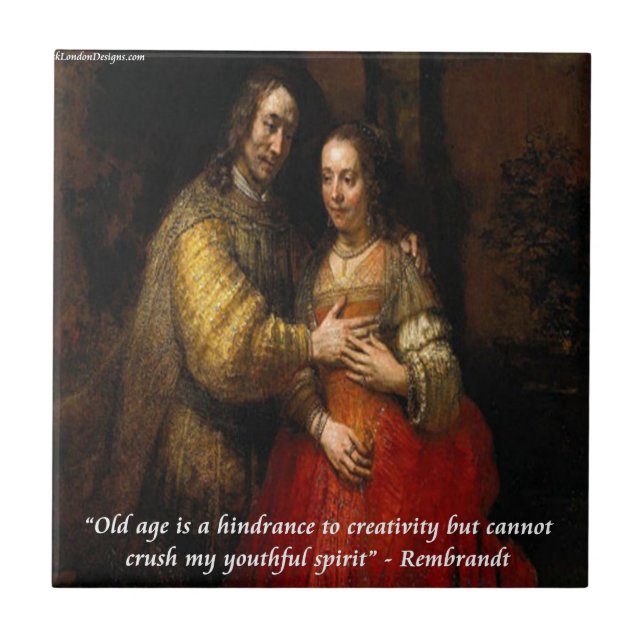 Carreau Rembrandt "Les Jewish Bride" et quota de Famous (Devant)