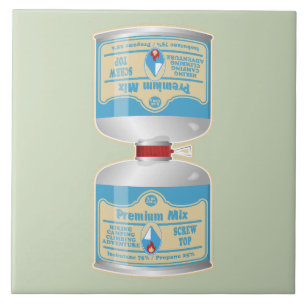 Carreau Remplissage des bombes à gaz pour les poêles de ca