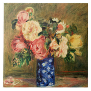 Carreau Renoir - Bouquet de Roses