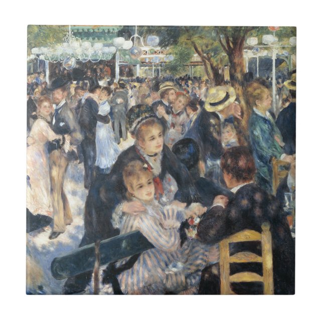 Carreau Renoir Danse au Moulin de la Galette Vintage (Devant)