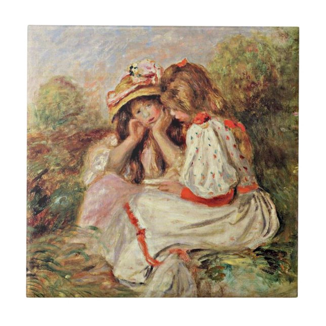 Carreau Renoir - Deux Petites Filles (Devant)