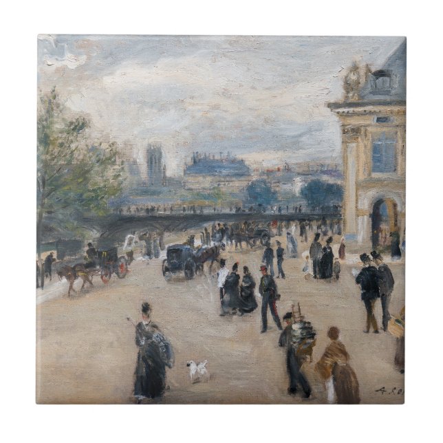 Carreau Renoir - Paris, Institut au Quai Malaquais (Devant)