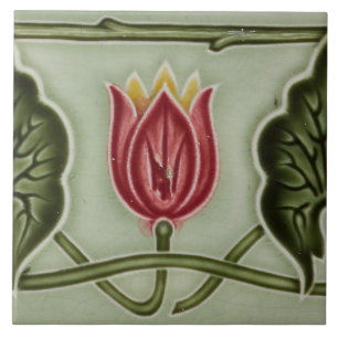 Carreau Repro German Art Nouveau Jugendstil Frieze Border
