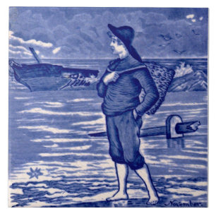 Carreau Repro Novembre Mois Du Calendrier Bleu De Wedgwood