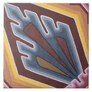 Carreau Repro Vintage Encausal Géométrique