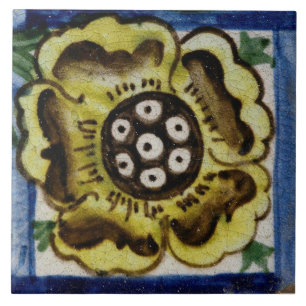 Carreau Repro Vintage Rose Trellis Floral De Morgan tuiles