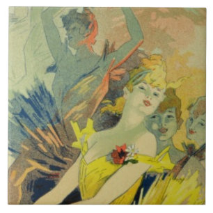 Carreau Reproduction d'une publicité par affichage "à