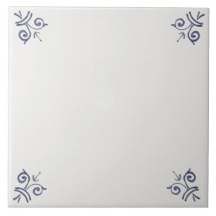 Carreau Reproduction Néerlandais Delft Mix & Match Field T