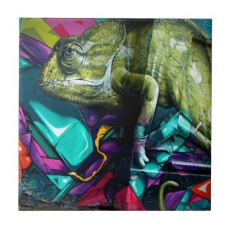 Carreau Reptile de graffiti