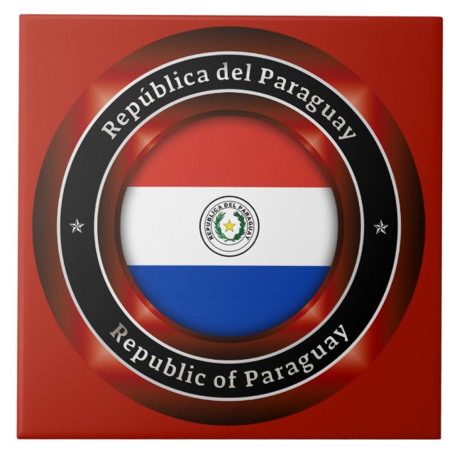 Carreau République du Paraguay (Devant)