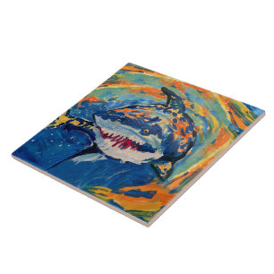 Carreau Requin "Art by Kids"