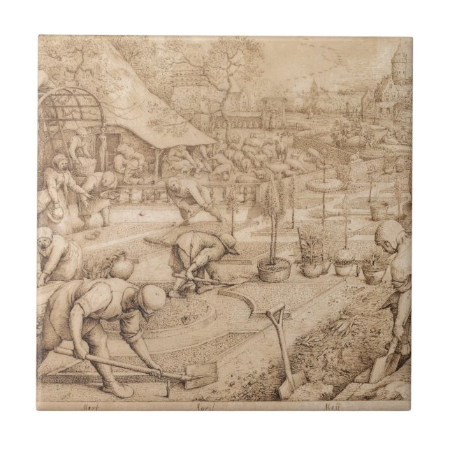 Carreau Ressort par Pieter Bruegel l'aîné (Devant)