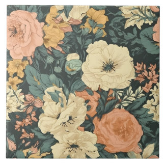 Carreau Ressorts floraux du jardin de printemps